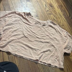 Aerie Peach Short Sleeve Tee
